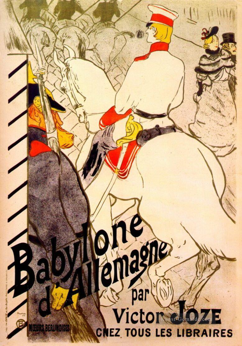 babylon Deutsch von Sieger Joze Toulouse Lautrec Henri de Ölgemälde